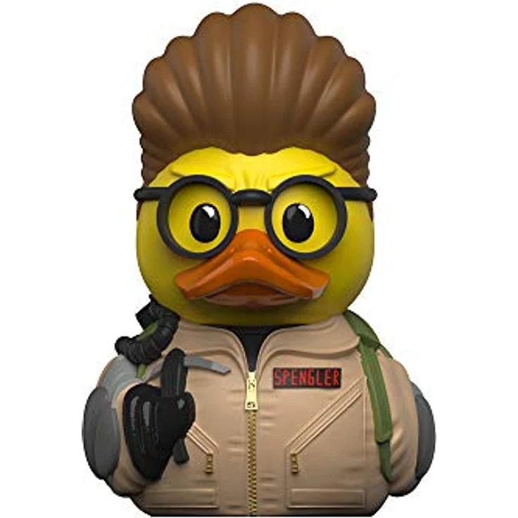 TUBBZ Eco: Ghostbusters - Egon Spengler Cosplaying Rubber Duck Vinyl Figure, hochdetailliert, 9 cm groß, Sammelfigur in Display-Box – Bild 5