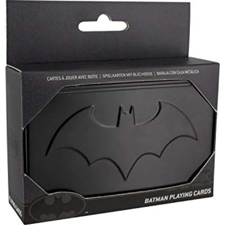 Paladone Batman Spielkarten | Set mit 52 Stück | Ideal für Spiele, Poker & Blackjack | Inklusive geprägter Aufbewahrungsdose für Sammler – Bild 3