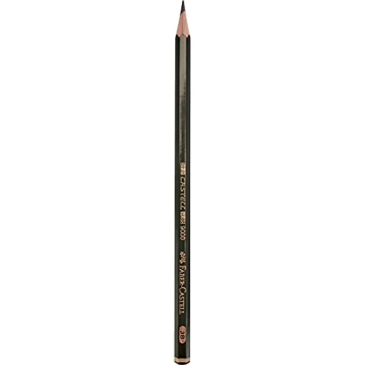 Faber-Castell 119003 - Bleistift Castell 9000, Härtegrad 3B, 1 Stück – Bild 2