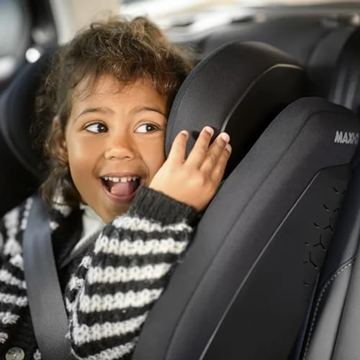 Maxi-Cosi Kindersitz RodiFix S i-Size, mit G-Cell Seitenaufprallschutz & Isofix, Tonal Black – Bild 10