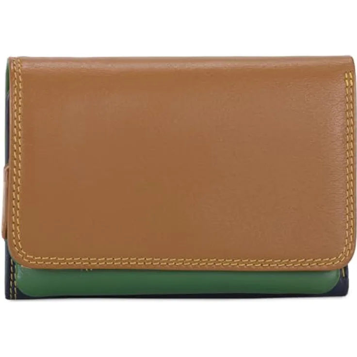Mywalit Geldbörse Leder 12 cm x 10 cm x 2 cm, braun, für Kinder