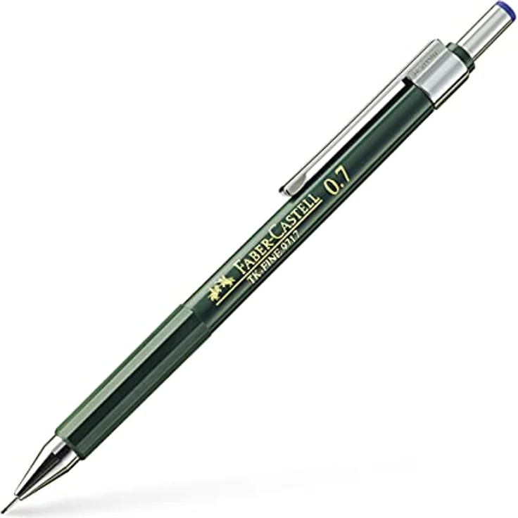 Faber-Castell TK-FINE Druckbleistift, 0.3 mm, 0.5 mm, 0.7 mm, 1.0 mm, grün – Bild 1