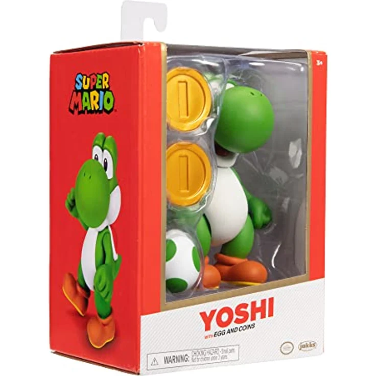 Super Mario - Yoshi Münzen 10 cm Figur (Sammlerbox) – Bild 2