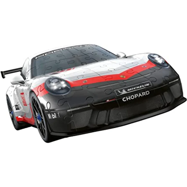 Ravensburger 3D Puzzle Porsche 911 GT3 Cup 11557 - Das berühmte Fahrzeug und Sportwagen als 3D Puzzle Auto – Bild 2