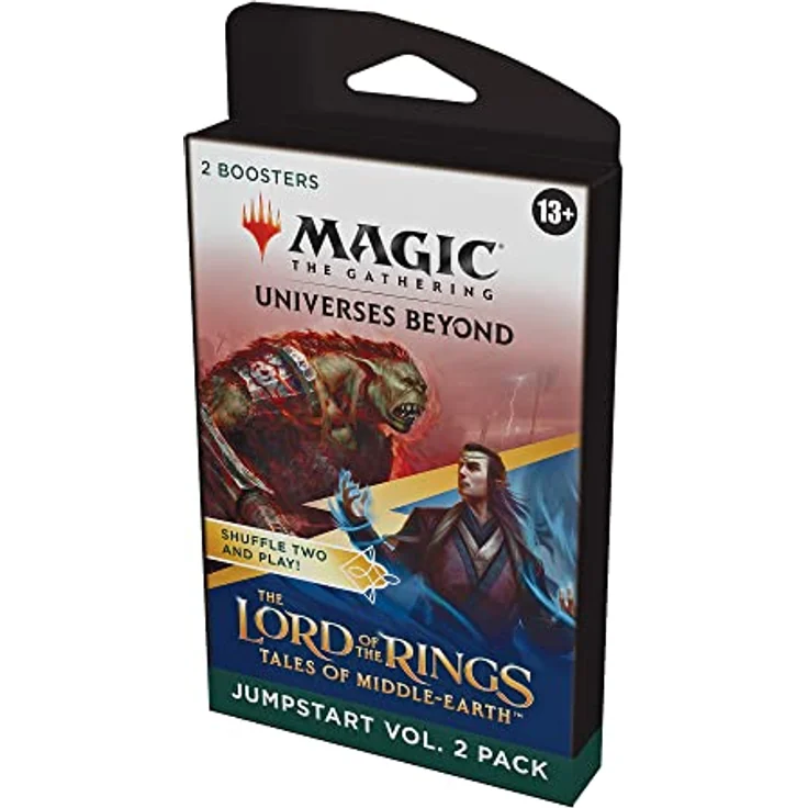 Magic: The Gathering Der Herr der Ringe:Geschichten aus Mittelerde Jumpstart Vol.2 Booster 2er-Pack–Lassen sich zu einem Jumpstart-Deck kombinieren(40 Karten, einschließlich Länder)(Englische Version) – Bild 3