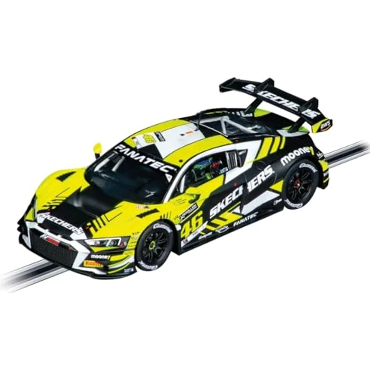 Carrera GO!!! Rennbahn Autorennbahn Super Racers Wireless Set 62585, 2 Slotcars im Maßstab 1:43, inkl. 2 Wireless Handregler mit Turbo-Knopf, Looping und Fly-Over, 7 Meter Rennstrecke mit Rundenzähler – Bild 4