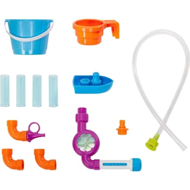MGA Entertainment Little Tikes Wasserspieltisch, Wasserstraßen Spielstation für bis zu 3 Kinder, mit Wasserfall-Effekten und Zubehör – Bild 5