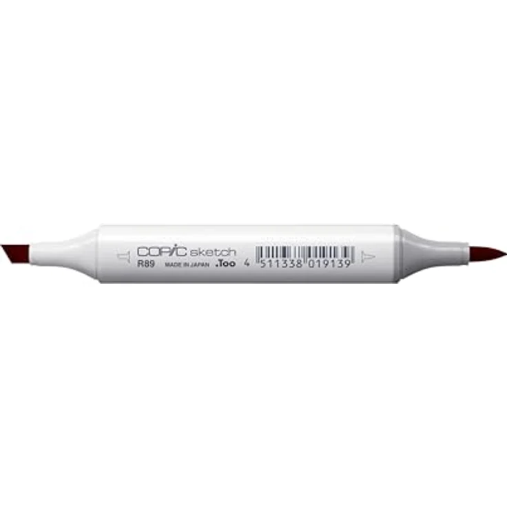 Copic Sketch Marker Typ R - 89, Dark Red, professioneller Pinselmarker mit Super-Brush- und Medium-Broad-Spitze – Bild 4