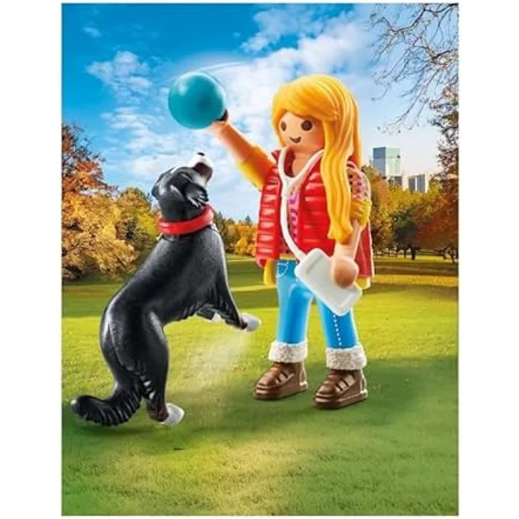 Playmobil® 71738 - Frau mit Sennenhund - Spielset mit MP3-Player und Ball, Playmobil® my Life – Bild 2