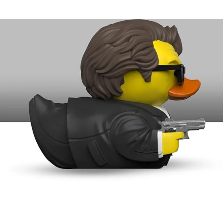 TUBBZ First Edition: Reservoir Dogs - Mr. White, Cosplaying-Gummiente Vinylfigur, 9 cm groß, in stapelbarer Badewannen-Vitrine – Bild 4