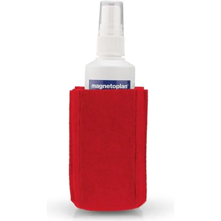 Magnetoplan 590167 Stiftehalter, Rot, klein, 100 mm Höhe, 60 mm Breite, 60 mm Länge