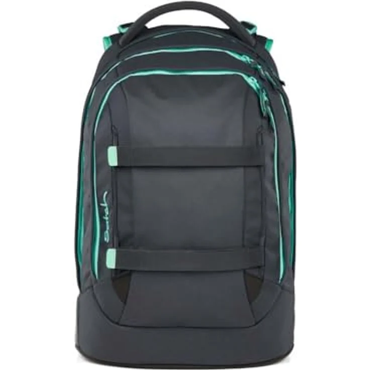 Satch Pack Schulrucksack Set 3tlg. inkl. Schlamperbox und Sportbeutel, 30 Liter Volumen, Mint Phantom – Bild 2