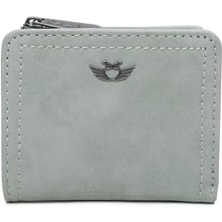 Fritzi aus Preußen Fritzi11 Aurelie Vintage Geldbörse, 11.5 cm, 100% Polyurethan, grün