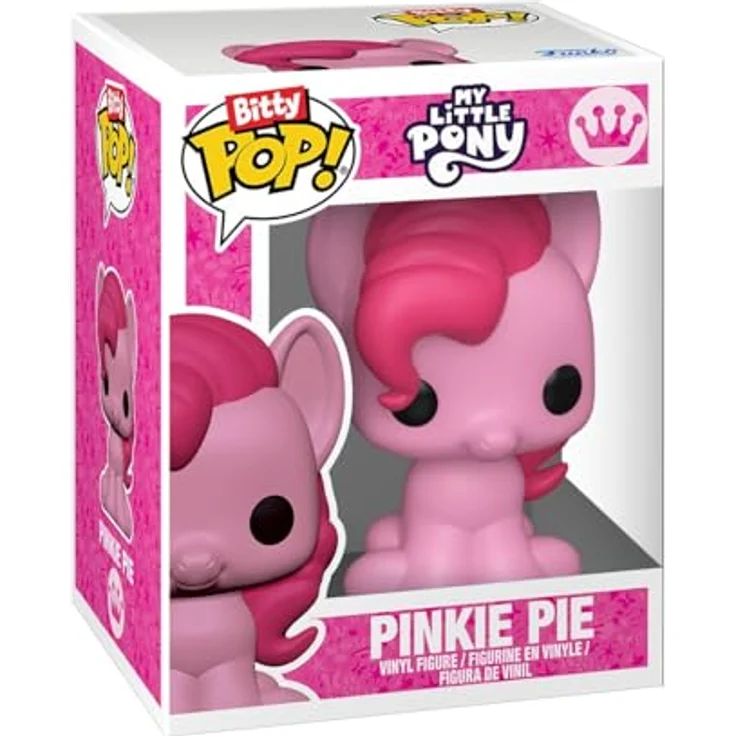 Funko Bitty POP! 4 Pack: My Little Pony - Pinkie Pie, Sammelbare Vinylfigur, 9,5 cm, Hochwertiges Vinyl, ideales Geschenk für My Little Pony Fans – Bild 4
