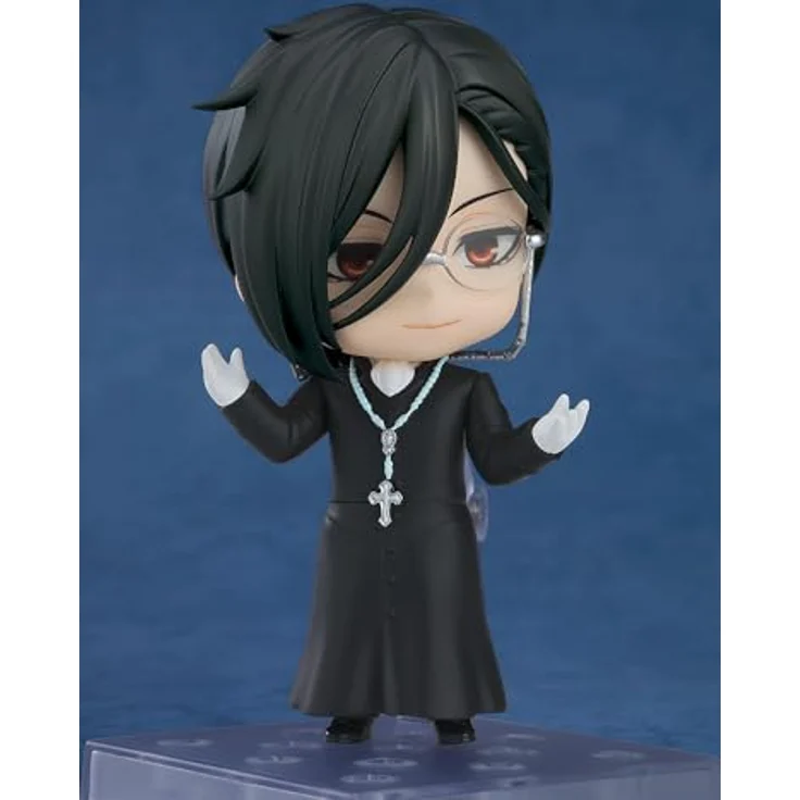 Orange Rouge Nendoroid TV Anime Black Butler - Internat - Sebastian Michaelis Azure Owl Ver., vorbemalte Actionfigur, 3,9 Zoll (100 mm) – Bild 5