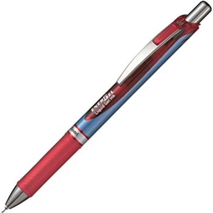 Pentel BLN75-BO Gel-Tintenroller EnerGel mit Druckmechanik und Nadelspitze, 1 Stück, 0.5 mm Ball – Bild 1