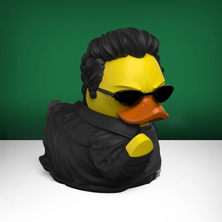 TUBBZ TUBBZ Box-Ausgabe: The Matrix - Neo Cosplaying-Gummiente Vinylfigur, 9 cm groß, in umweltfreundlicher Verpackung – Bild 4