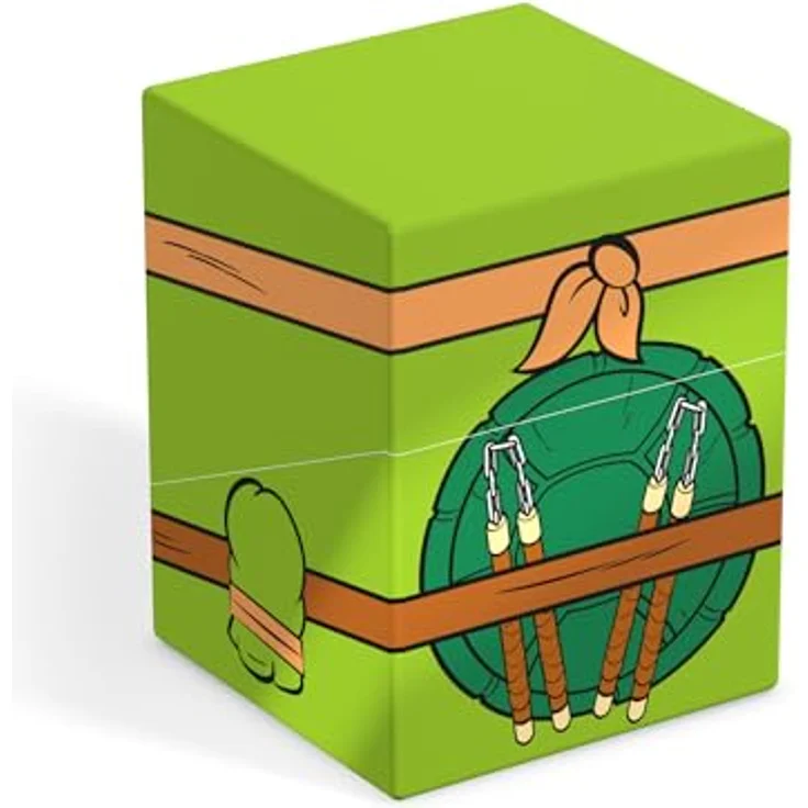 Ultimate Guard Squaroes - Squaroe Teenage Mutant Ninja Turtles™ 005 - Michelangelo, Deckbox für 100 Karten, aus 78% erneuerbaren Ressourcen – Bild 3