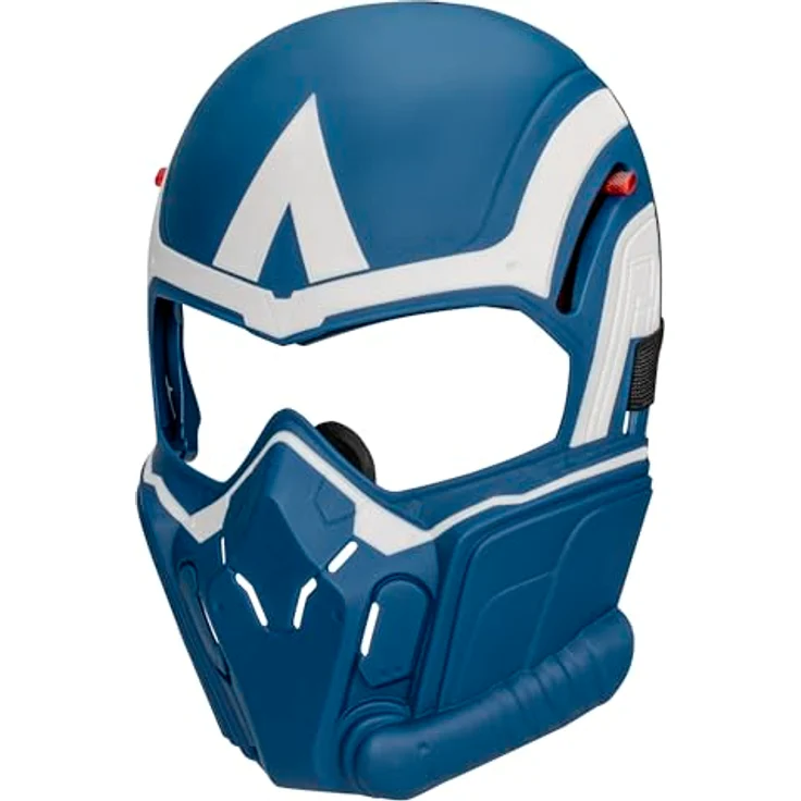 Marvel Studios Captain America Brave New World Flugsicht-Maske, Rollenspielartikel, blau – Bild 4