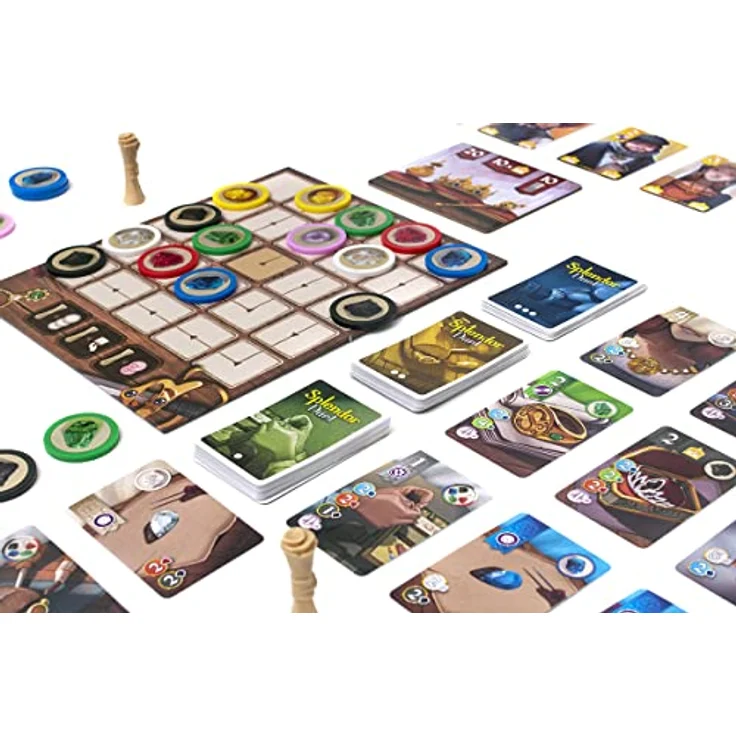 Rebel Splendor: Pojedynek, strategisches Brettspiel für 2 Spieler mit modifiziertem Edelsteinsystem und neuen Karten für taktische Vielfalt – Bild 6