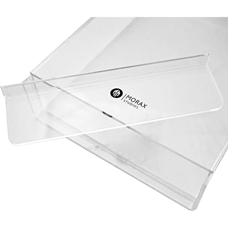 Morax 3x Stavo Flip Acryl Aufbewahrungsbox für Spielfiguren, UV-geschützt, ideale Vitrine für Star Wars Reaction Figuren, 25,5cm x 16cm x 5cm – Bild 5