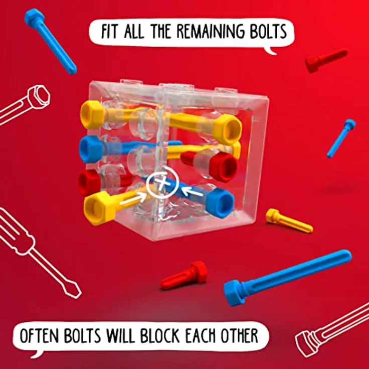 SMART Toys & Games Criss Cross Cube, Box-Puzzle mit 80 Herausforderungen für Logik- und Problemlösetraining, ab 8 Jahren – Bild 6