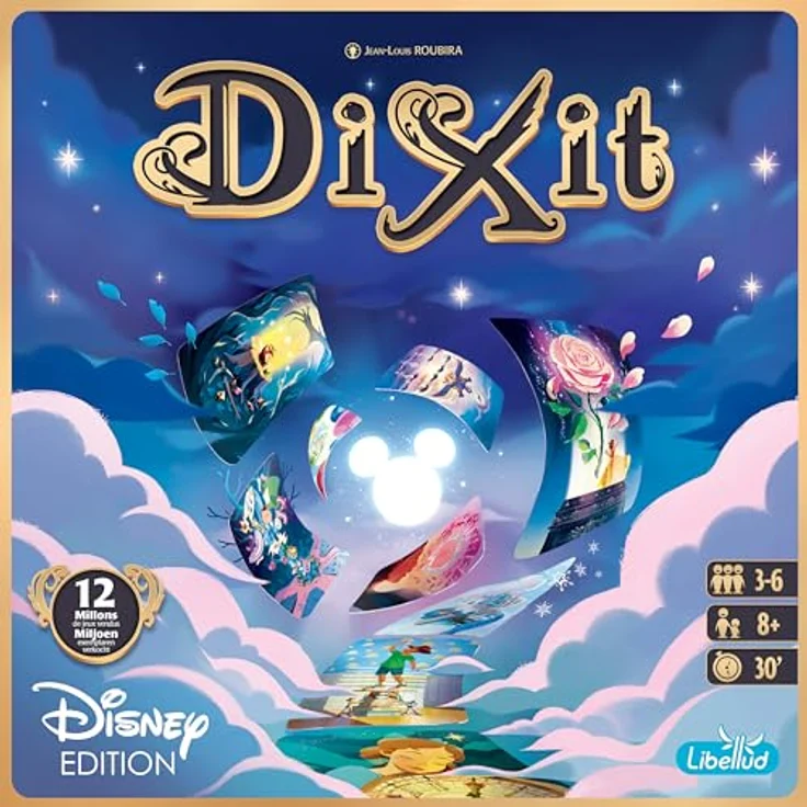 Libellud Dixit Disney FR/NL - Boardgame, 5 Szenarien, Zuverlässig, Hochwertige Qualität – Bild 1