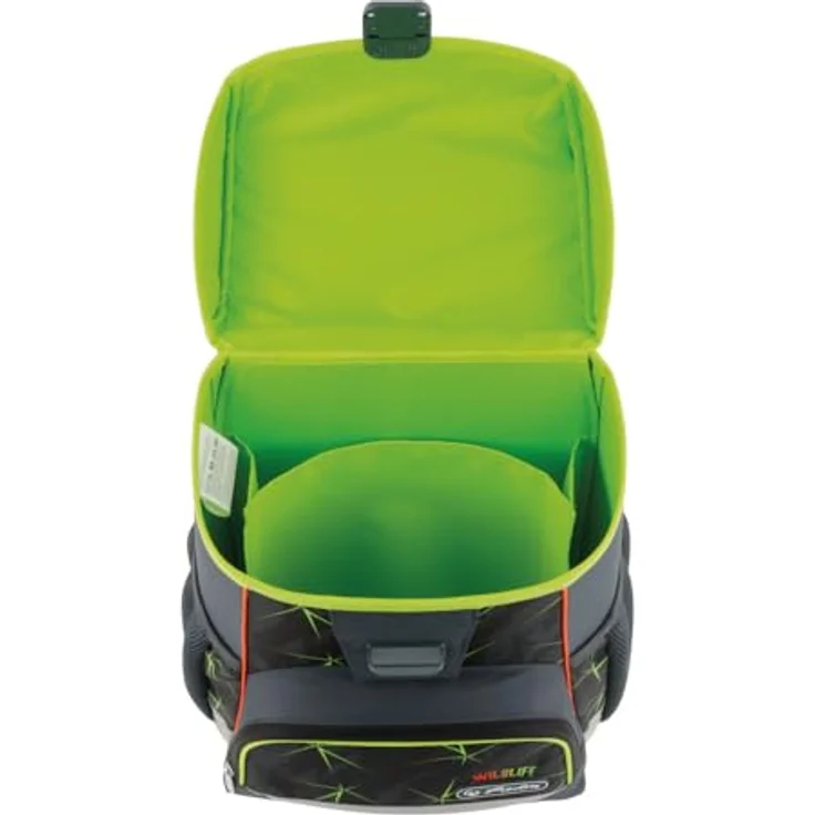 Herlitz Schulranzen Loop Plus Wild Life, Komplett-Set mit unbefülltem Schüleretui, ergonomischem Design und 17 Litern Fassungsvermögen, befüllt – Bild 5