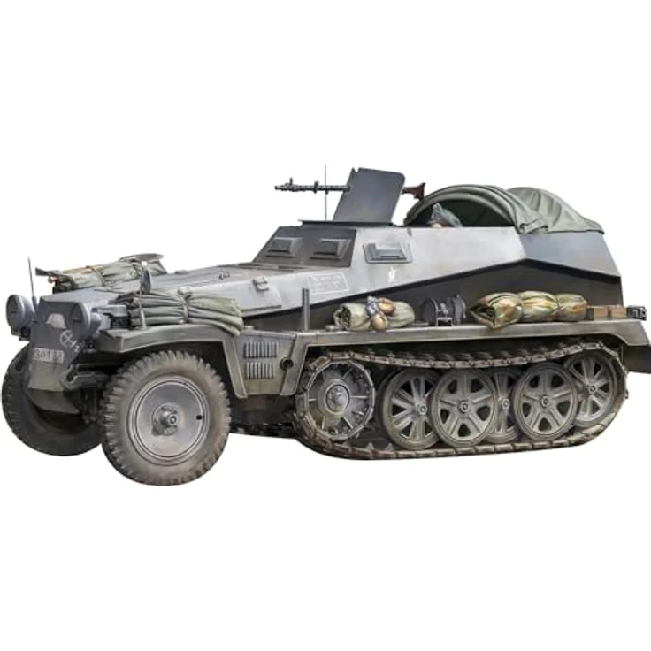 Takom Sd.Kfz.250/1, Modellfahrzeug mit detaillierter Bauweise und historischem Design – Bild 1