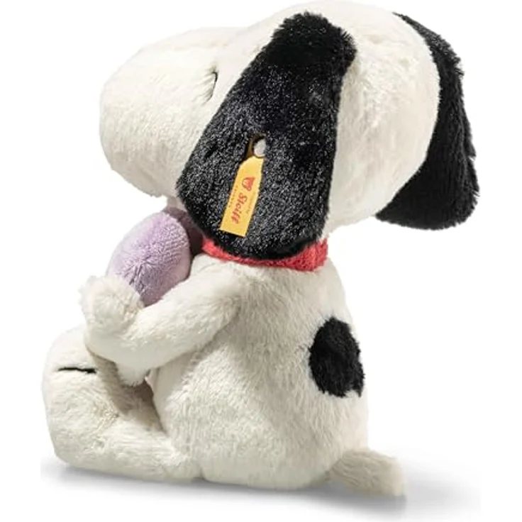 Steiff Kuscheltier Snoopy Heartbreakers Club, Weiß, 22 cm, für Jungen, Mädchen & Babys ab 0 Monaten – Bild 2