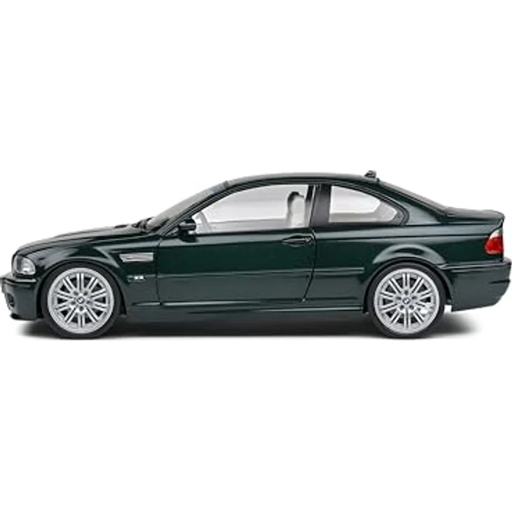 Solido 1:18 BMW E46 M3 Coupe 2000, hochwertiges Modellfahrzeug in grün mit flexibler Gestaltung – Bild 3