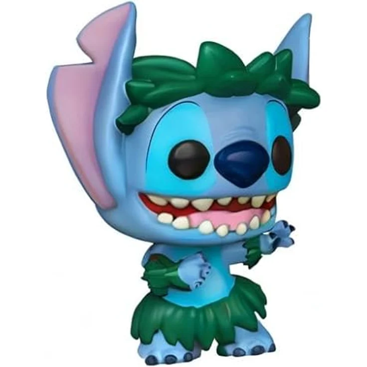 Funko POP! Disney Lilo & Stitch - Hula Stitch #718 Exclusive, Sammelfigur mit detailreicher Ausführung – Bild 2