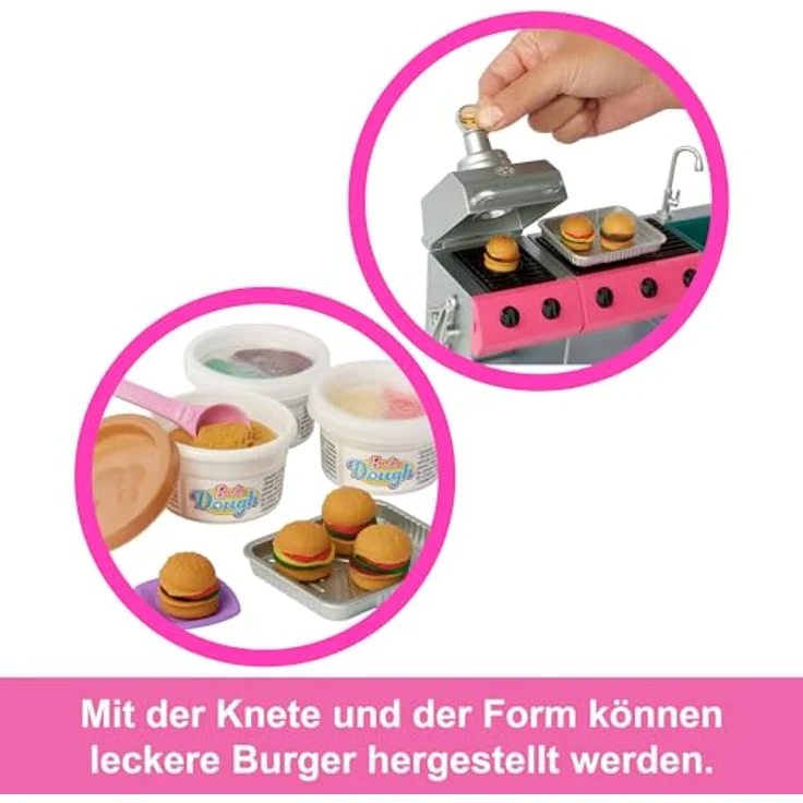 Barbie Super Abenteuer Camper, Spielzeugauto mit 7 Spielbereichen und 60+ Zubehörteilen – Bild 5