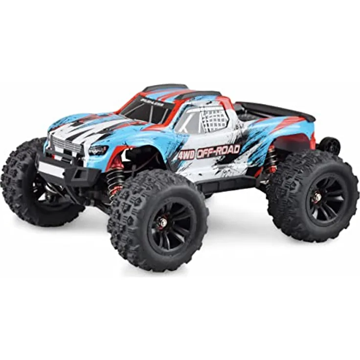 Amewi 22627 Hyper GO Monstertruck brushless 45km/h 4WD 1:16 RTR blau/weiß