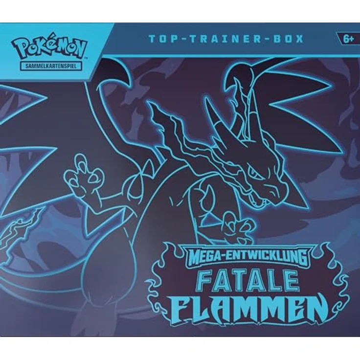 Pokémon PKM ME02 Top-Trainer-Box, Sammelkartenspiel mit 9 Boosterpacks und holografischer Promokarte, schwarz – Bild 2