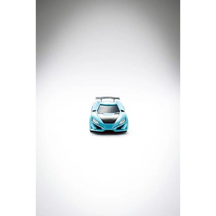 Carson 500404274 1:60 Nano Racer Striker 2.4GHz türkis - Ferngesteuertes Auto, RC Fahrzeug, Fahrzeit 20 min, Reichweite 30m, RC Auto für Kinder – Bild 2