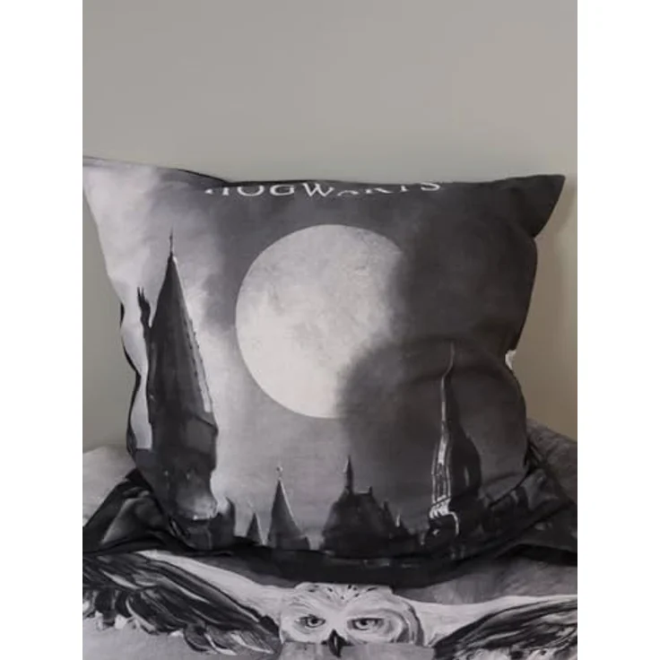 BrandMac Harry Potter Wende Bettwäsche Hogwarts 2tlg 135 x 200 cm, 100% Baumwolle, Kräftige Farben, Pflegeleicht, Blau – Bild 3