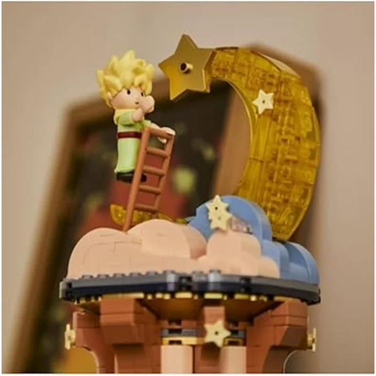 Pantasy Starry Castle, Klemmbausteine-Set mit Minifigur und Themen aus der Geschichte des kleinen Prinzen – Bild 8