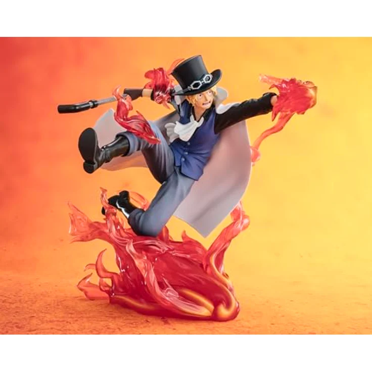 Bandai Tamashii Nations Figuarts ZERO One Piece Sabo Fire, Sammelfigur PVC Statue, 19 cm – Bild 3