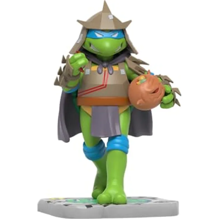 Mighty Jaxx Teenage Mutant Ninja Turtles Leonardo Cowaboonga Edition Remixx, Sammelfigur 15 cm, Halloween-Thema