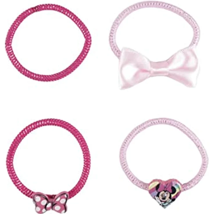 CERDÁ LIFE'S LITTLE MOMENTS Minnie Mouse Elastische Haargummis, 6-teiliges Set in verschiedenen Farben, ideal zur Frisurendekoration, Originalprodukt aus Spanien – Bild 4