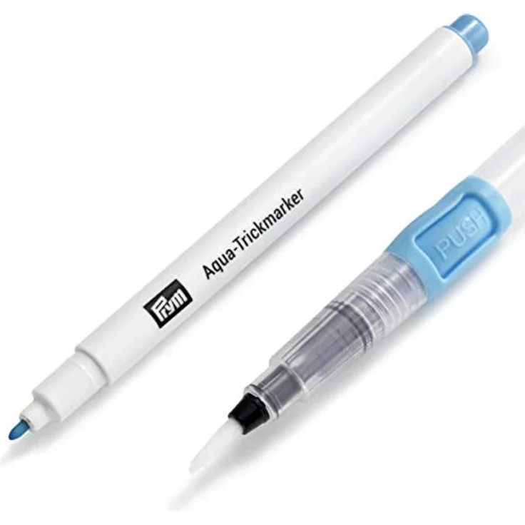 Prym Aqua-Trickmarker + Wasserstift, Kunststoff, White, Einheitsgröße - Praktische Kombipackung mit Doppelnutzen – Bild 2