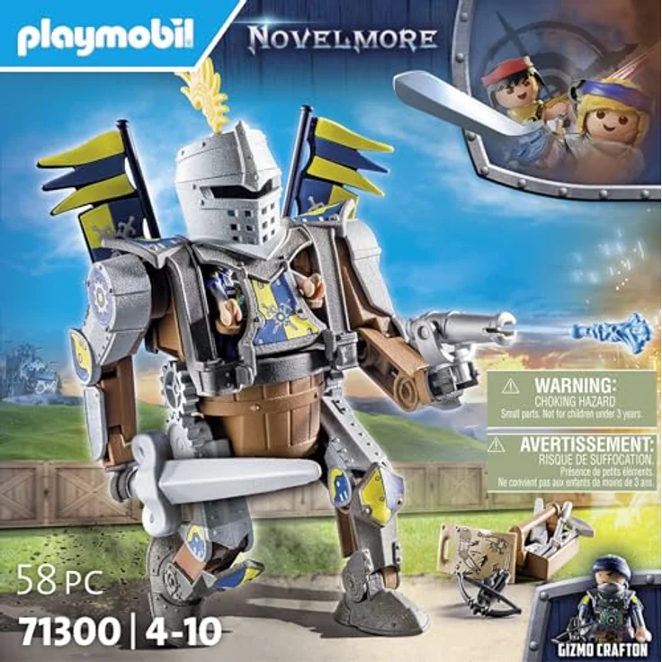 PLAYMOBIL Kampfroboter 71300, Playmobil Novelmore - ausgeklügelte Erfindung für den Guardian-Wettkampf – Bild 4