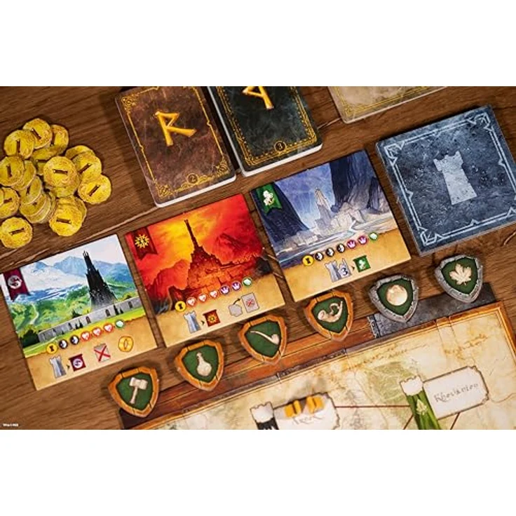 Repos Production Duel pour la Terre du Milieu, Brettspiel für 2 Spieler, strategisches Duell um Mittelerde – Bild 9