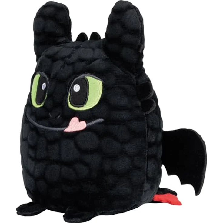 Schmidt Spiele 42838 Dragons, Squishy Plüschfigur Ohnezahn, 18 cm, handwaschbar, Original Dreamworks Charakter – Bild 4