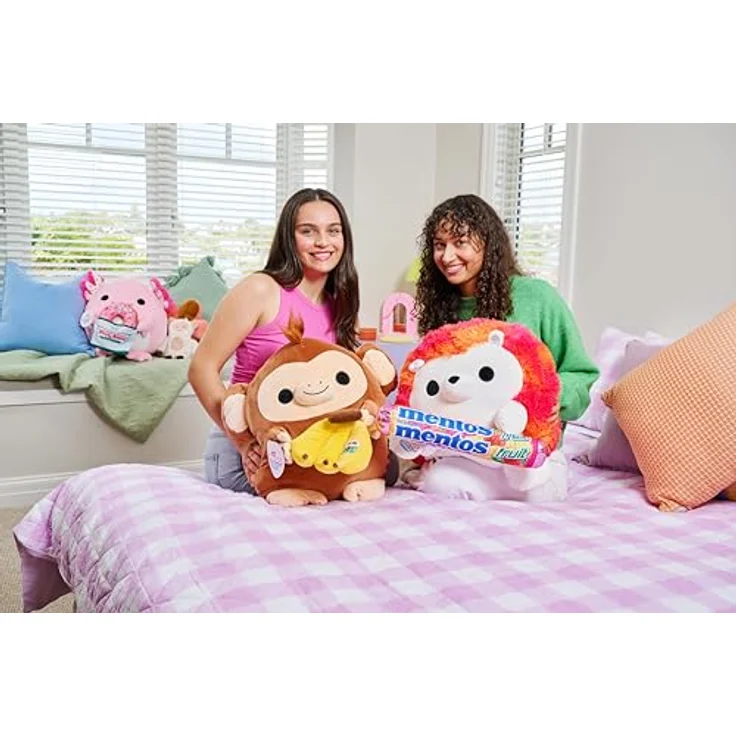Zuru Snackles Baskin Robbin Pinguin, 35 cm Stofftier mit Eis Snack, superweicher Plüsch – Bild 6