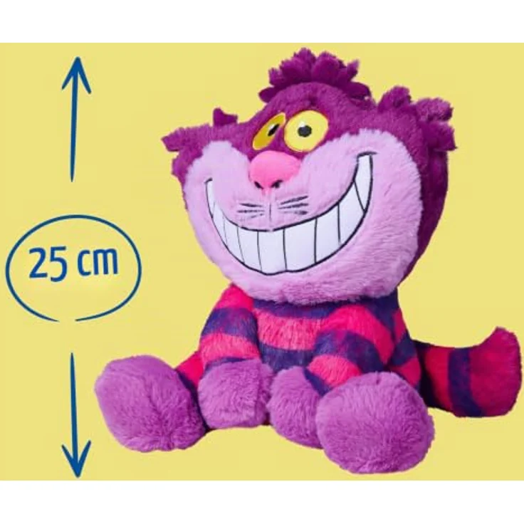Simba Plüsch Stofftier Disney Cats Grinsekatze, 25cm große Kuschelfreundin für Disney-Fans – Bild 2