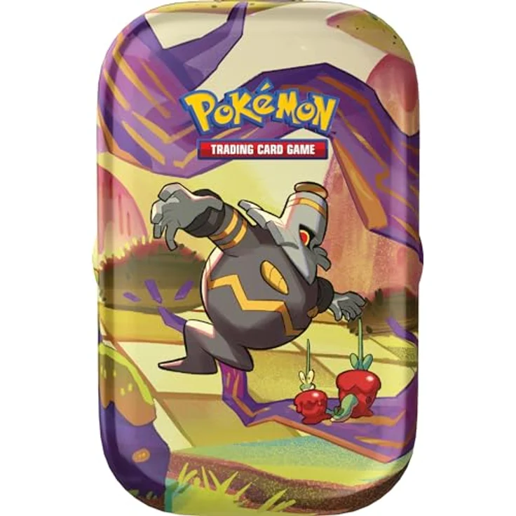 Pokémon Mini-Tin-Box Karmesin & Purpur - Nebel der Sagen, Zwirrfinst mit 2 Boosterpacks und 1 Stickerbogen – Bild 3