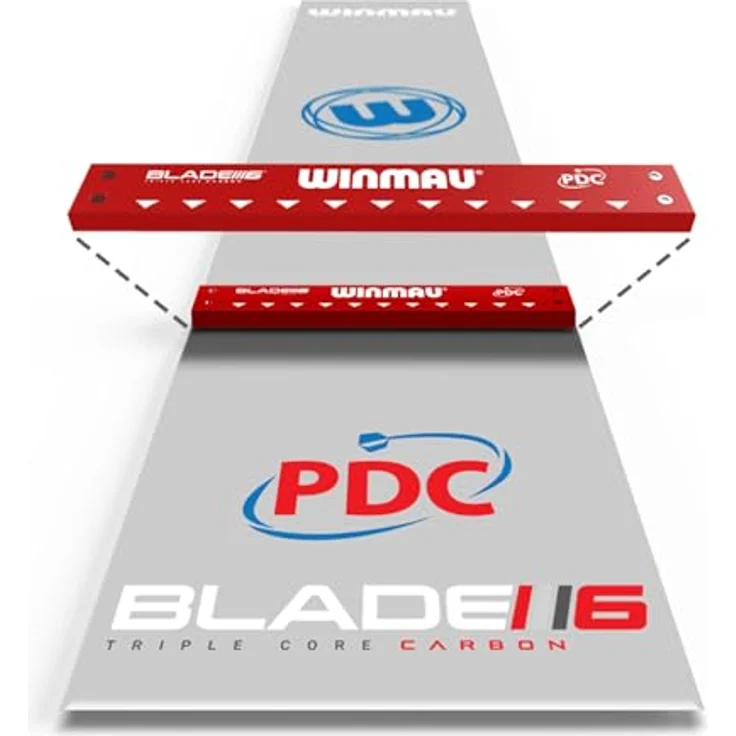 Winmau Clearzone Dartmatte mit eingebauter Oche-Linie – Bild 4