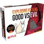 Exploding Kittens | Exploding Kittens – Good vs Evil | Partyspiel | Kartenspiel | 2-5 Spieler | Ab 7+ Jahren | 15 Minuten | Deutsch
